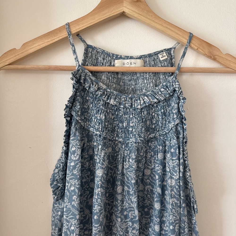 Dôen Blue Floral Maxi Dress - Picture 3 of 3